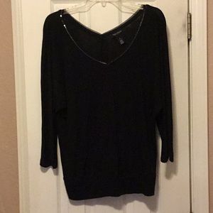 White House Black Market rayon top.